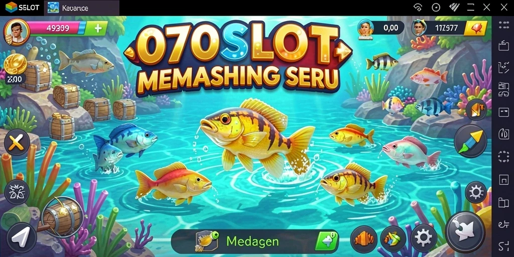 Tangkapan ikan menakjubkan dalam gameplay 070SLOT.