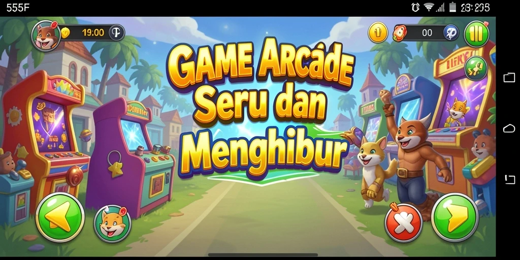 Gameplay seru dari 555F dengan grafis menawan.
