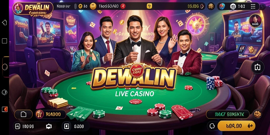 Tampilan gameplay DEWALIN yang seru dan interaktif.