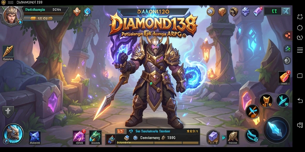 Tampilan gameplay DIAMOND138 yang seru dan mendebarkan.