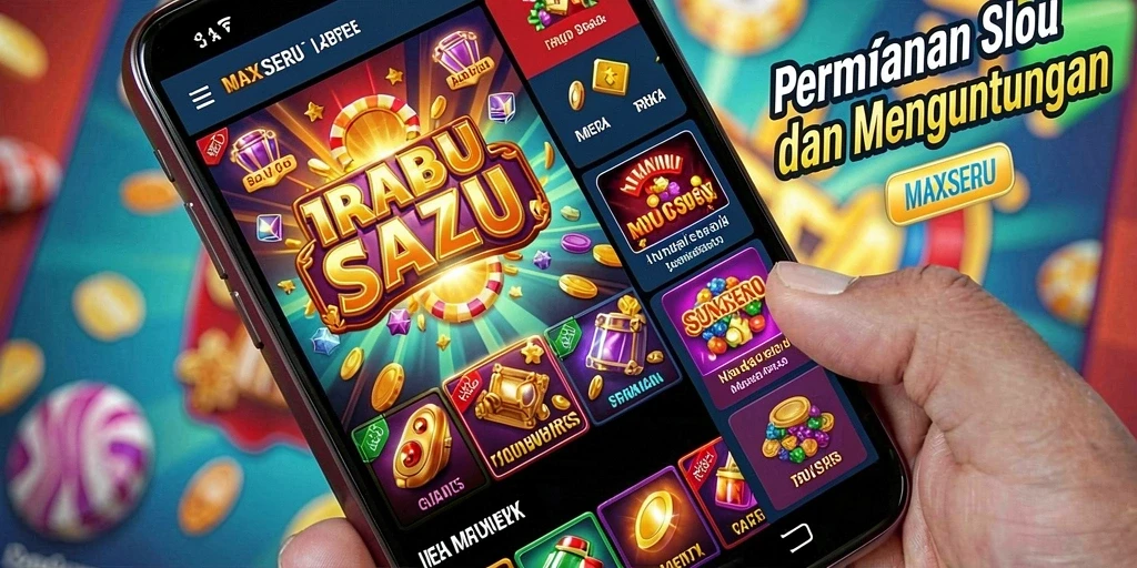 Tampilan gameplay seru di MAXSERU dengan berbagai pilihan Slot menarik.