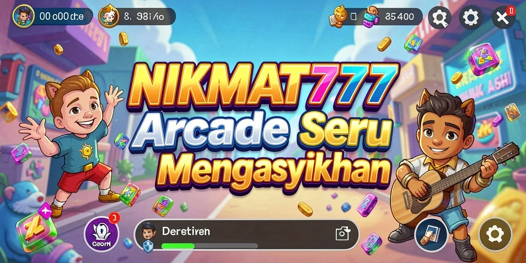 Tampilan gameplay seru dan interaktif dari NIKMAT777.