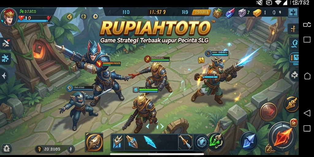 Tampilan luar biasa dari gameplay RUPIAHTOTO yang menegangkan.