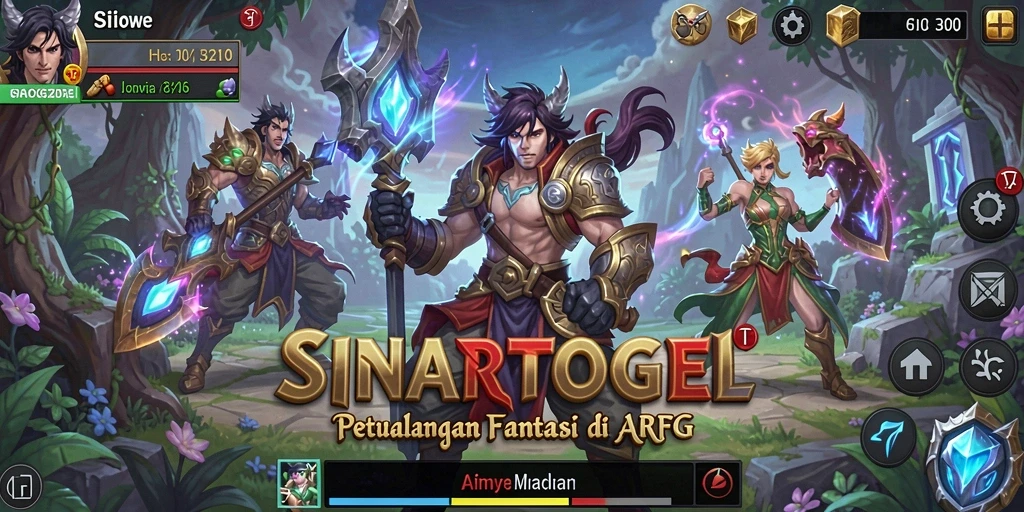 Tampilan gameplay seru dari SINARTOGEL dalam aksi ARPG.