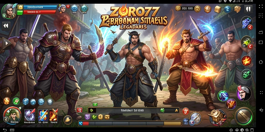 Tampilan gameplay ZORO77 yang memukau dan penuh strategi.